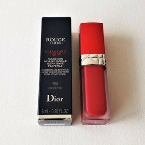 CHRISTIAN DIOR ~ ROUGE DIOR ULTRA CARE LIQUID ~ # 760 ~ 0.20 OZ